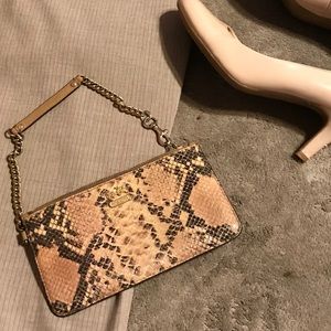 Coach Wristlet snakeskin